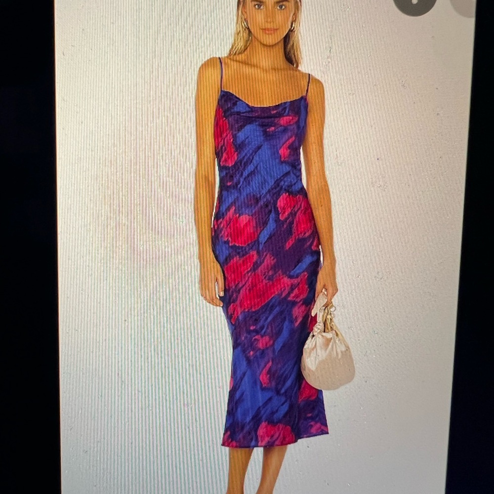 NWT Majorelle Boston Midi Dress Tie Dye Size medium
